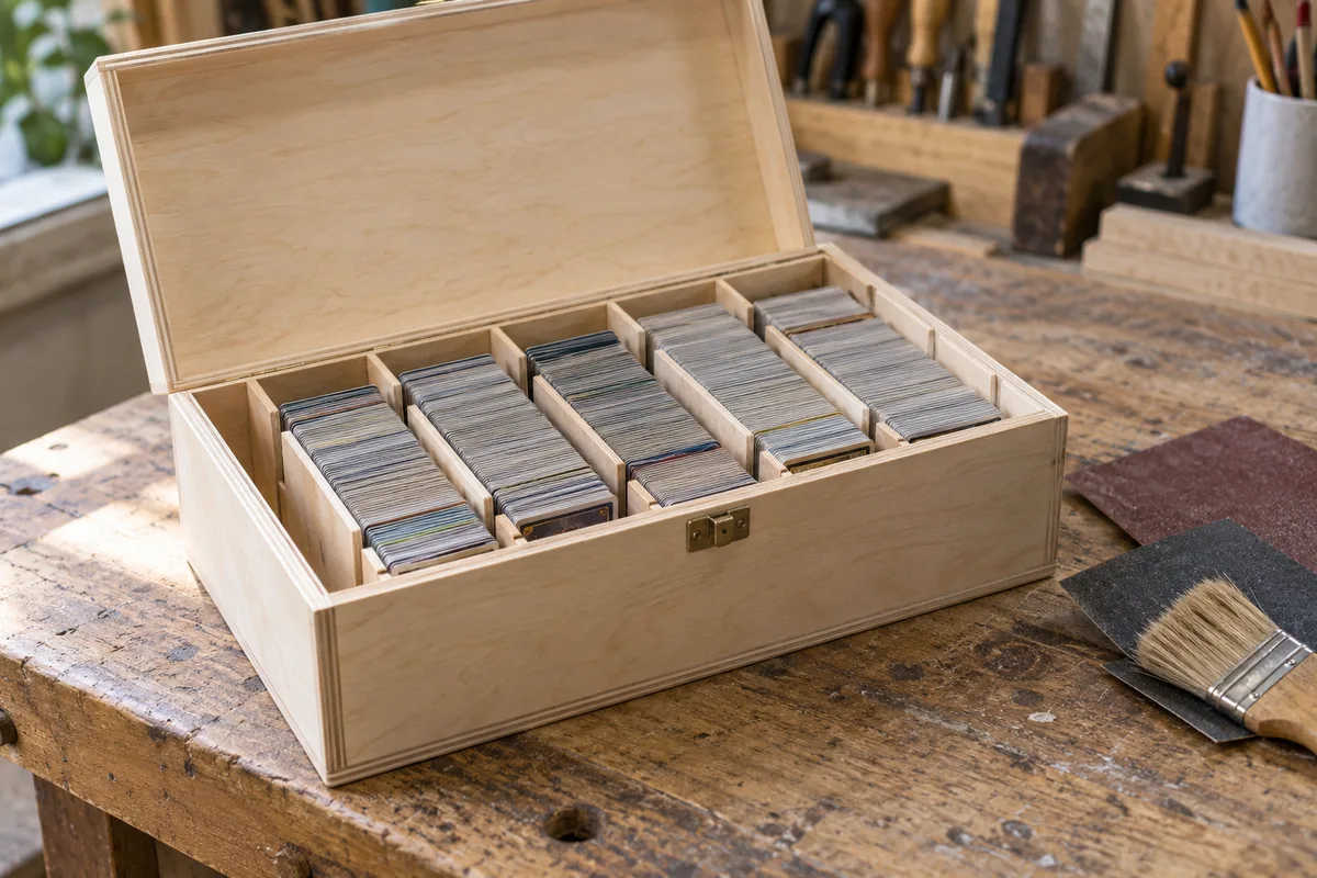 Boîte de rangement pour cartes Pokémon : le plan complet