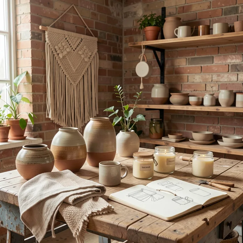 Vente artisanat : canaux, prix et stratégies pour bien démarrer en 2026