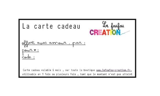 Image de Carte cadeau 