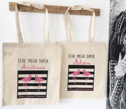 Image de Tote Bag flamant