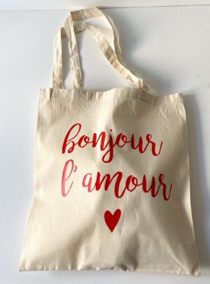 Image de Tote Bag bonjour