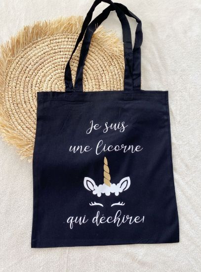 Image de Tote Bag Licorne